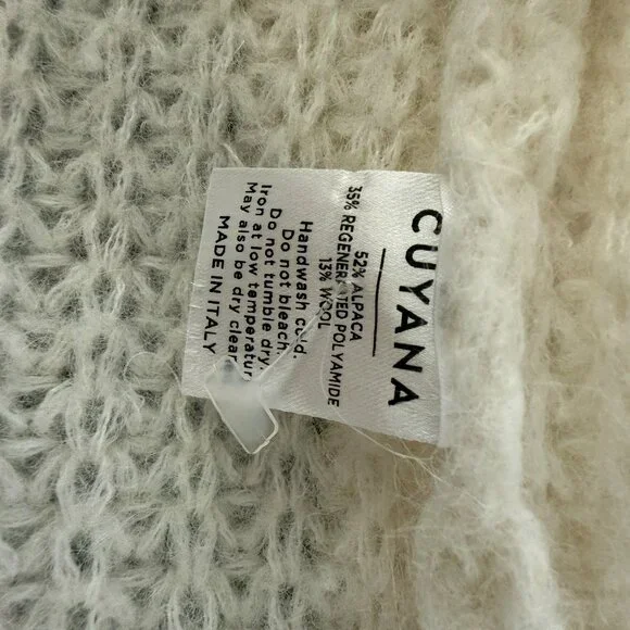 Cuyana Alpaca Wool Balloon Sleeve Sweater - Picture 4 of 4